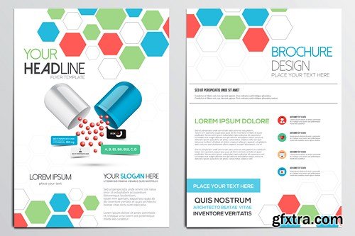 Flyer and Brochure 7 - 25x EPS