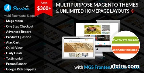 ThemeForest - Passion v1.2.4 - Multipurpose Magento Theme - 10028556