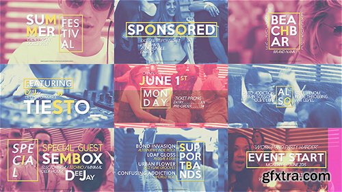 Videohive Quick Slideshow Opener | Festival Event Promo 11557345