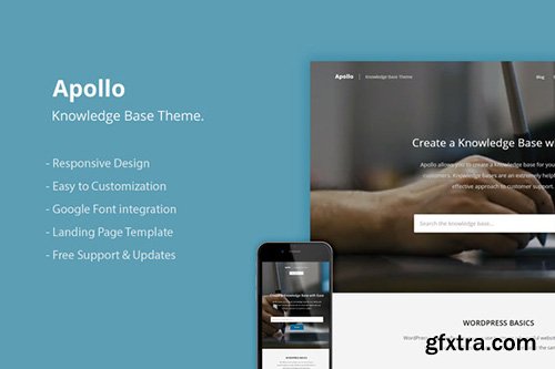 CreativeMarket - Apollo v1.0.3 - Knowledge Base WordPress Theme - 215140