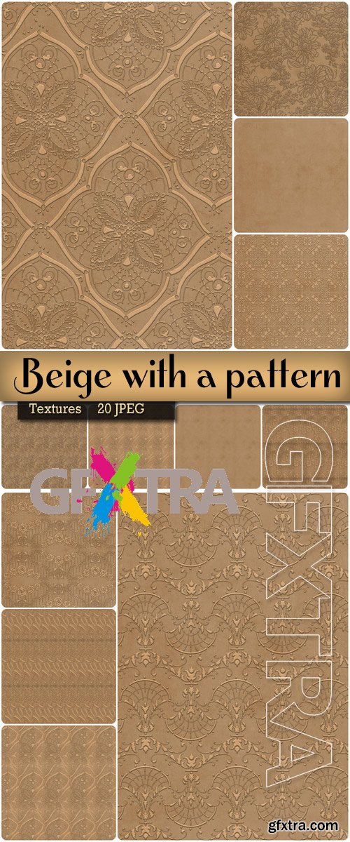 Texture collection - Beige pattern