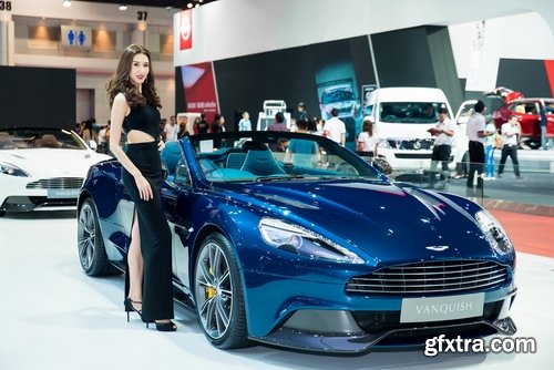 Collection vehicle motor show supercar girl luxury model 25 HQ Jpeg