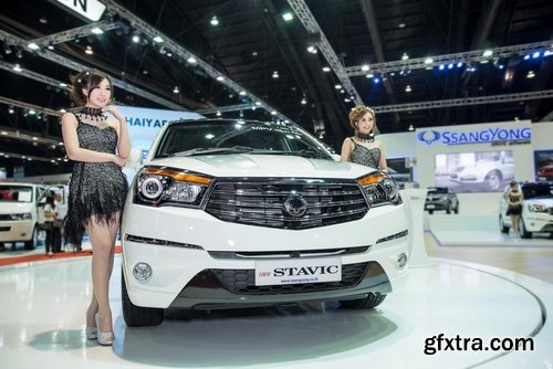 Collection vehicle motor show supercar girl luxury model 25 HQ Jpeg