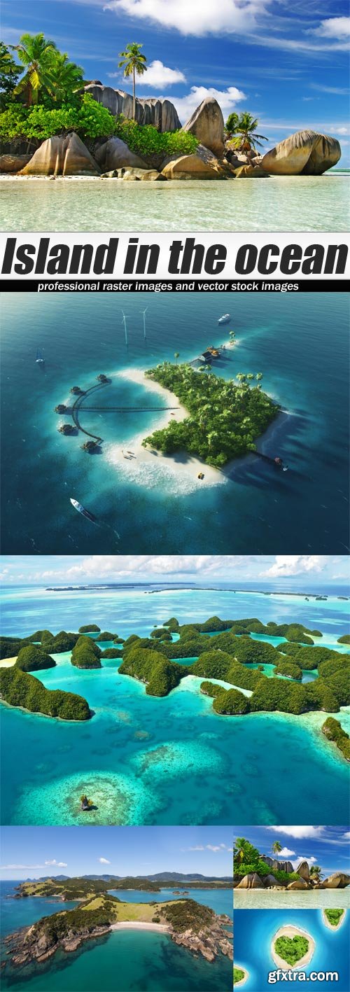 Island in the ocean