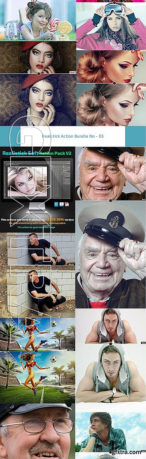 GraphicRiver - Realstick Photoshop Action Bundle 11883057