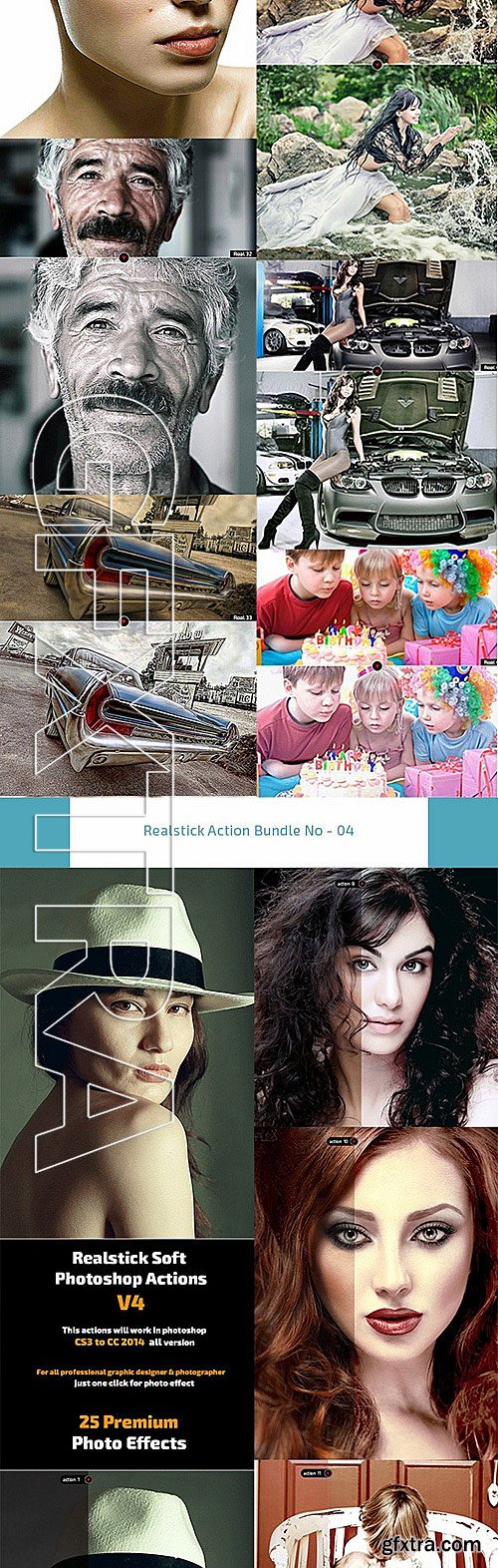 GraphicRiver - Realstick Photoshop Action Bundle 11883057