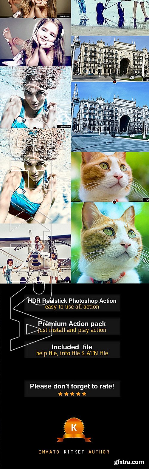 GraphicRiver - Realstick Photoshop Action Bundle 11883057