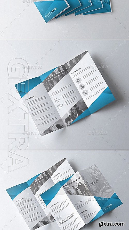 GraphicRiver - 2 in 1 Creative Tri-Fold Brochure Bundle 11846496