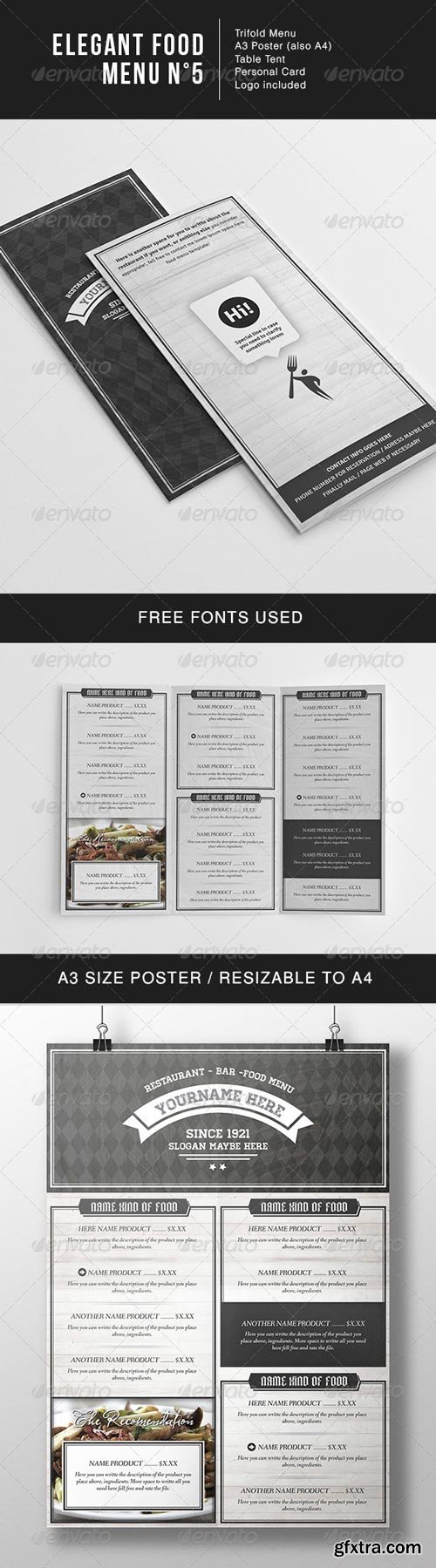 GraphicRiver - Elegant Food Menu 5 - 6087397