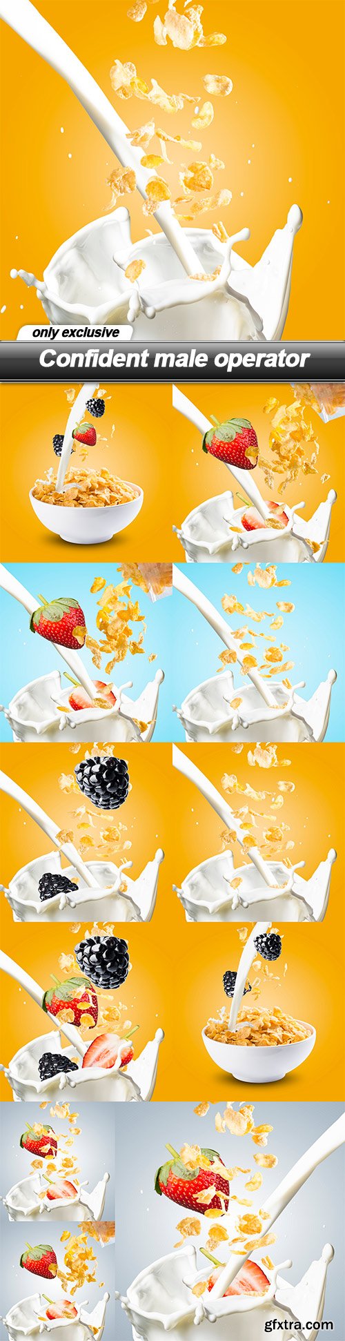 Corn Flakes whith berries - 11 UHQ JPEG