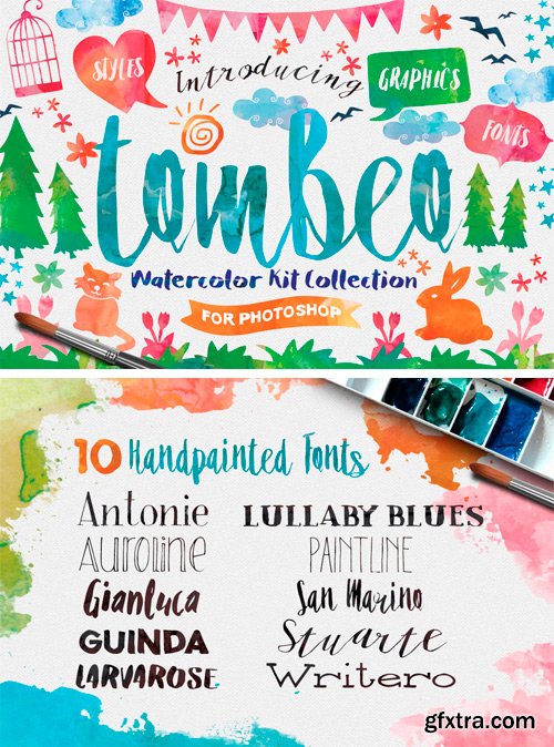 Tombeo Watercolor Kit Collection