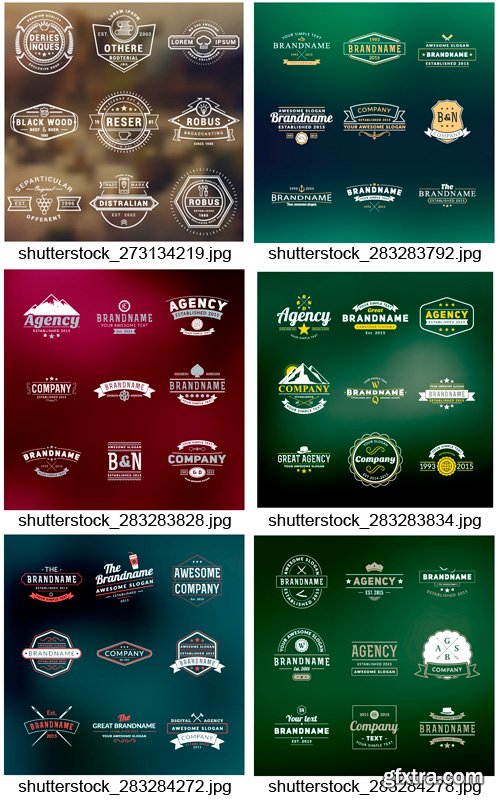 Amazing SS - Labels and Badges 4, 25xEPS