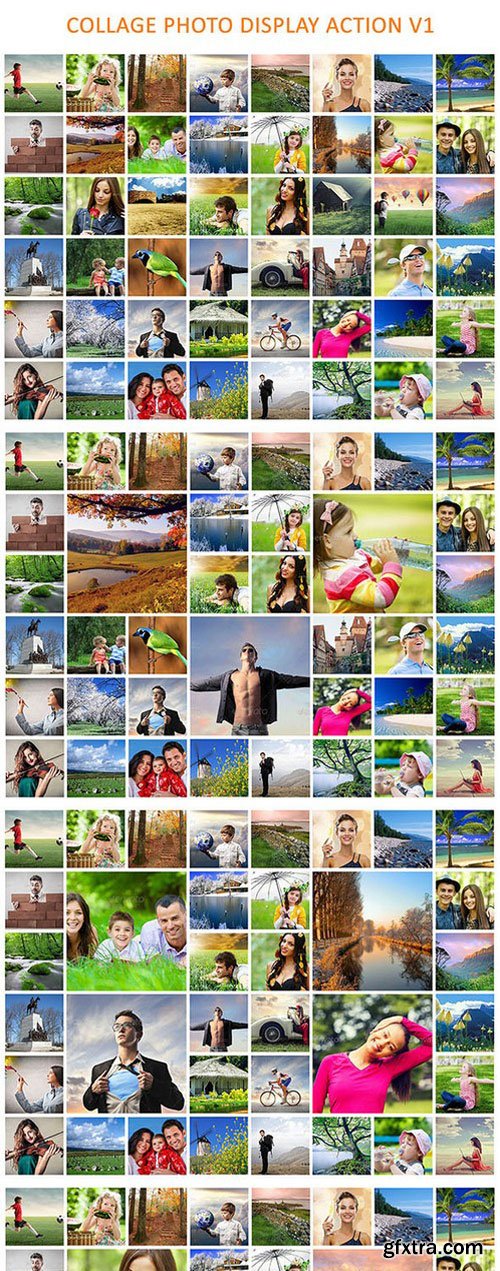 GraphicRiver - 11593546 Collage Photo Display Action V1