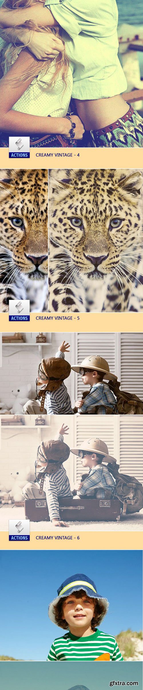 GraphicRiver - 11653075 9 Creamy Vintage PS Action