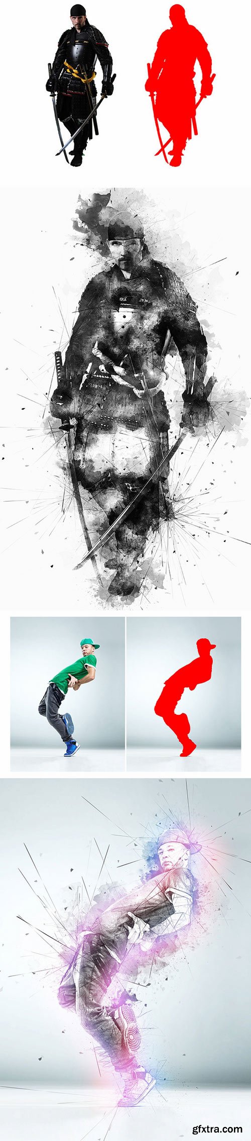 GraphicRiver - Tekniq Photoshop Action 11886465