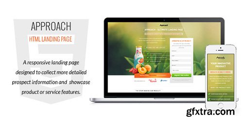 ThemeForest - Approach v1.02 - HTML Landing Page - 7401489