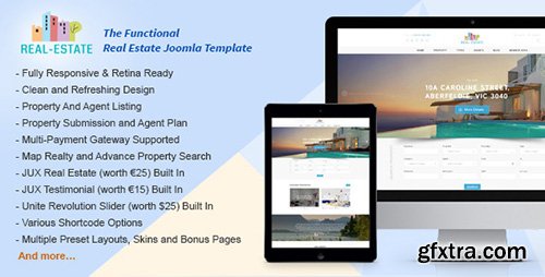 ThemeForest - Functional v1.0.0 - Real Estate Joomla Template - 9526309