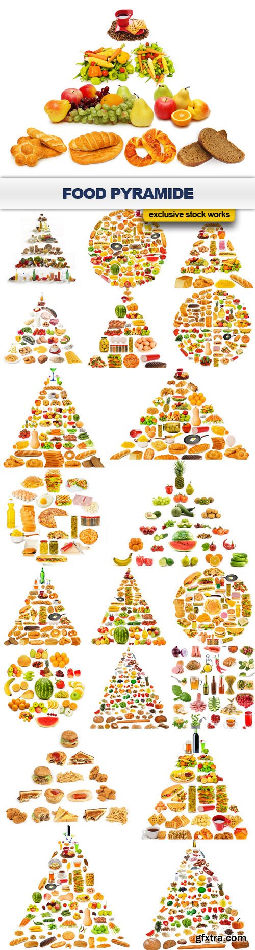 Food Pyramide - 21 UHQ JPEG