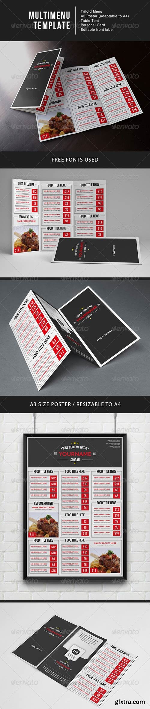 GraphicRiver - Multimenu Template - 6780590