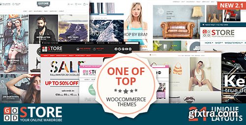 ThemeForest - GoodStore v2.1.7 - WooCommerce Responsive Theme - 7314327