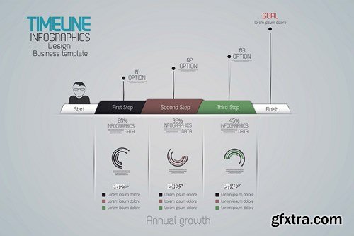 Infographics Vector Elements 3 - 25x EPS