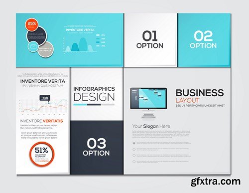 Infographics Vector Elements 3 - 25x EPS