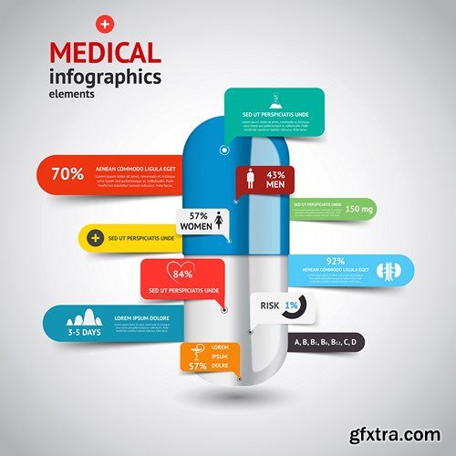 Infographics Vector Elements 3 - 25x EPS