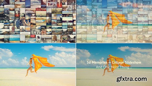 Videohive 3d Memories — Collage Slideshow 11681886