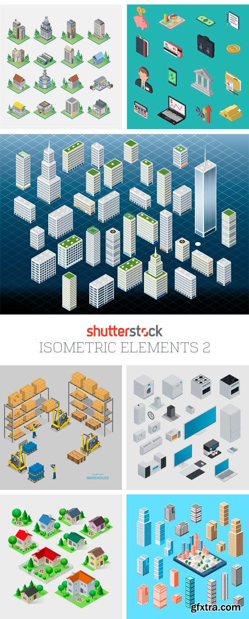 Amazing SS - Isometric Elements 2, 25xEPS