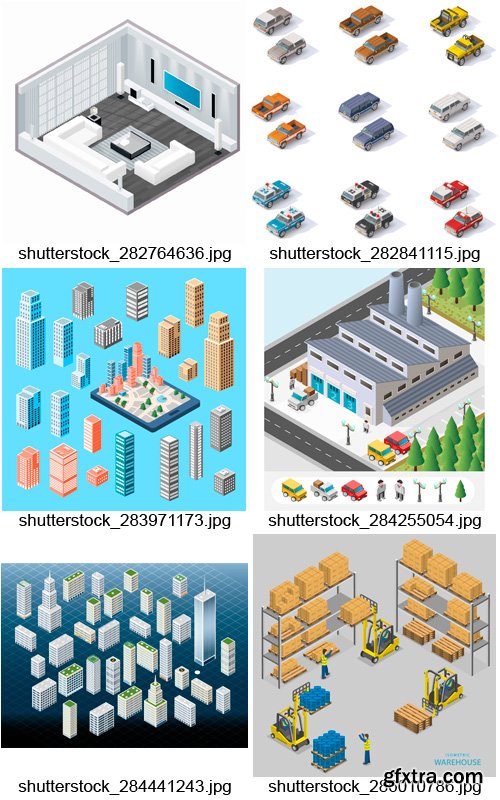 Amazing SS - Isometric Elements 2, 25xEPS