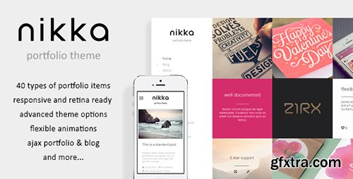 ThemeForest - Nikka v1.1.0 - AJAX Portfolio WordPress Theme - 8273610