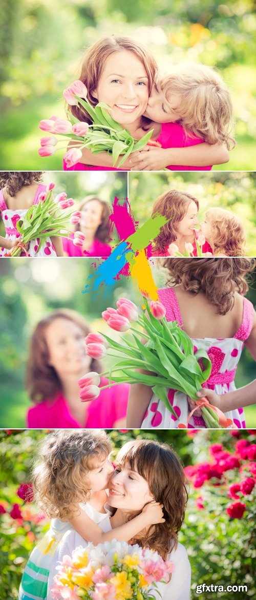 Stock Photo - Mother & Daughter