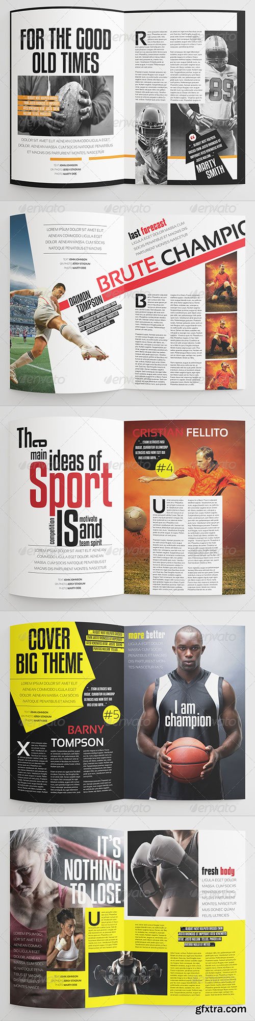 GraphicRiver - 25 Pages Sport Magazine Vol69 - 8521156