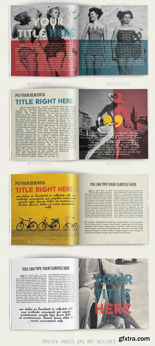 GraphicRiver - Retro Magazine - 8815658