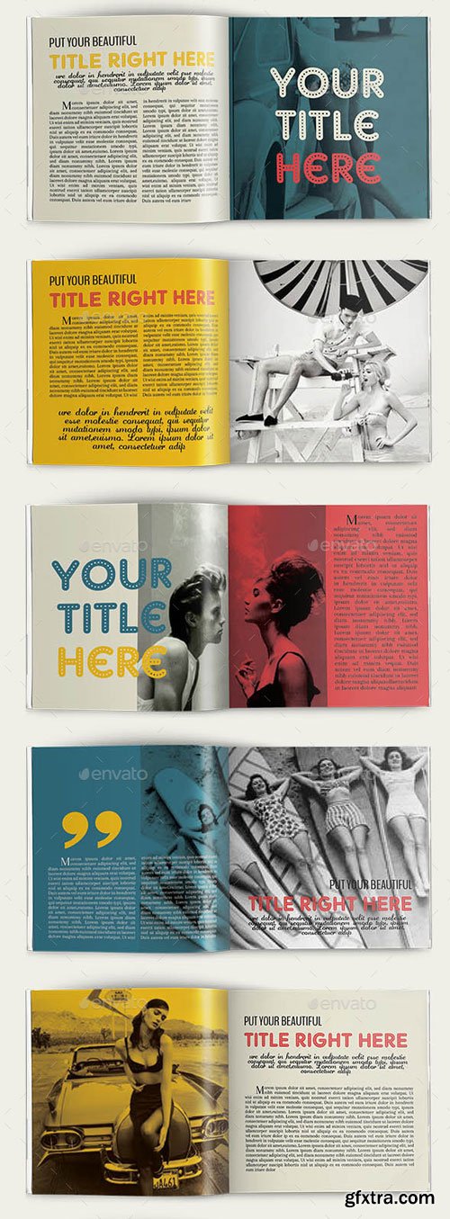 GraphicRiver - Retro Magazine - 8815658