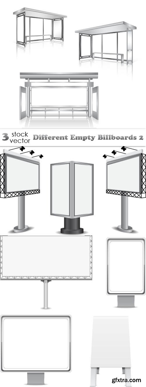 Vectors - Different Empty Billboards 2