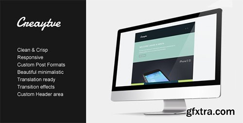 ThemeForest - Creaytve v1.0 - Clean & creative blogging - 6058528