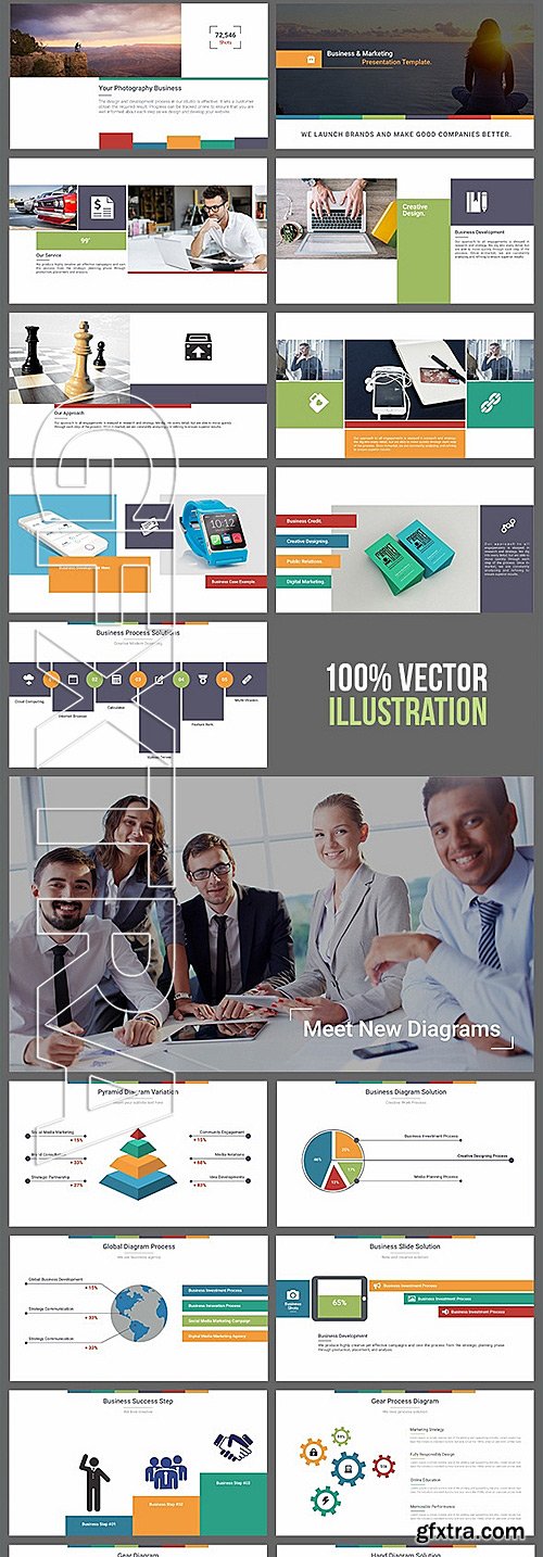 GraphicRiver - The Marketing - Business Powerpoint Template 11740170