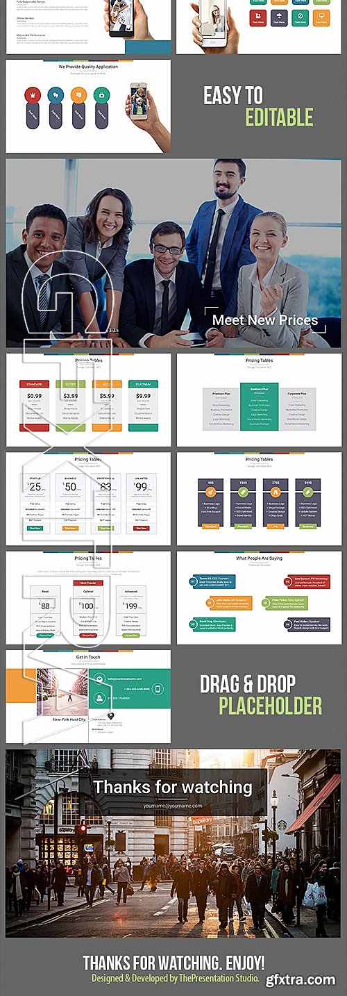 GraphicRiver - The Marketing - Business Powerpoint Template 11740170