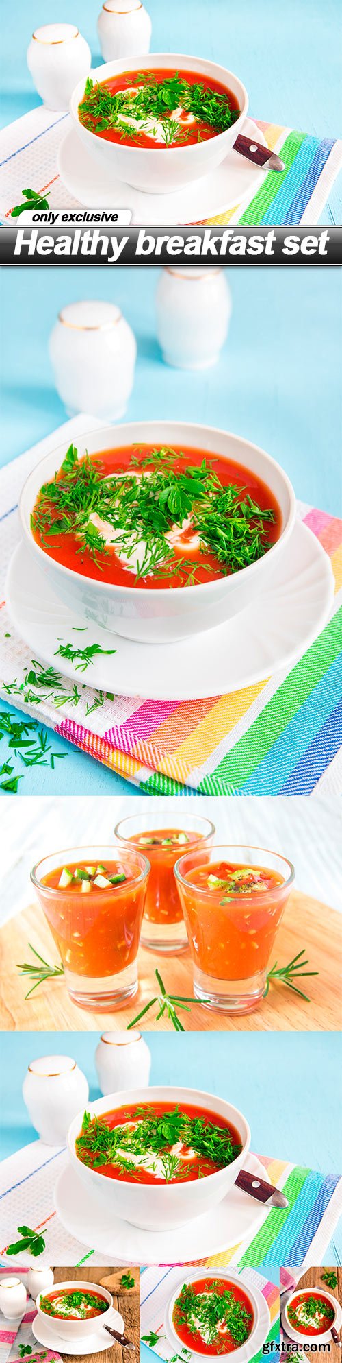 Homemade tomato cold soup - 6 UHQ JPEG