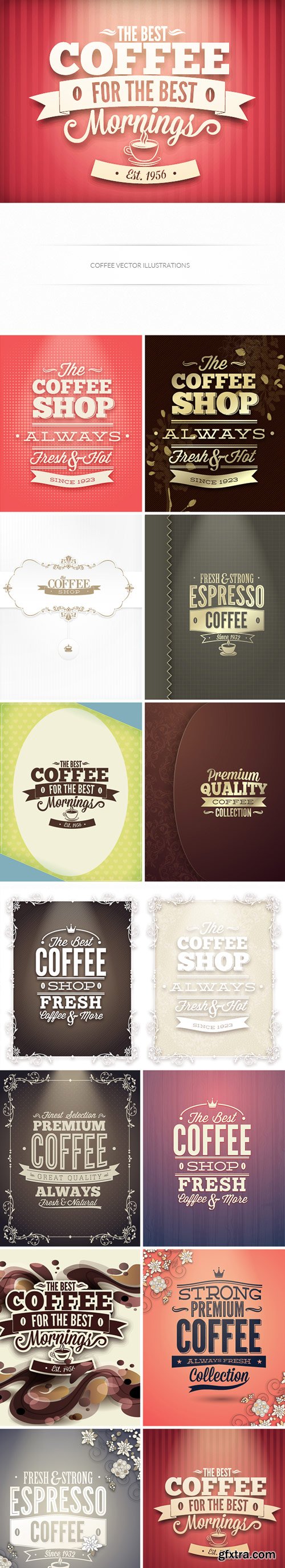 Coffee Vector Illustrations