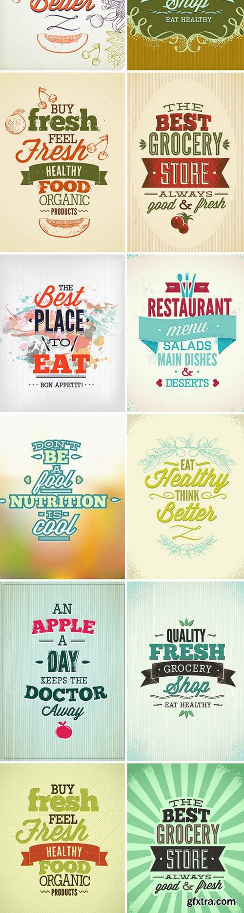 Food Vector Illustrations