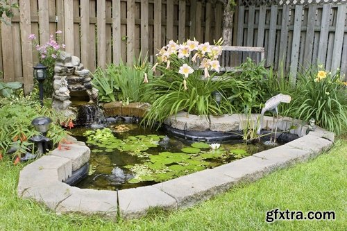 Collection of landscape design garden pond decoration 25 HQ Jpeg