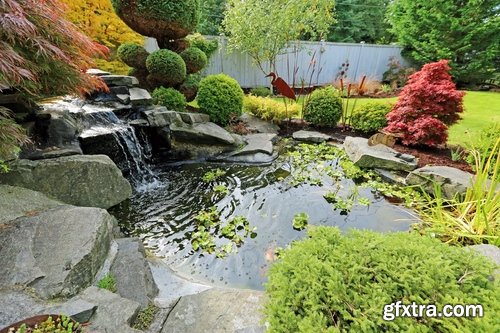 Collection of landscape design garden pond decoration 25 HQ Jpeg