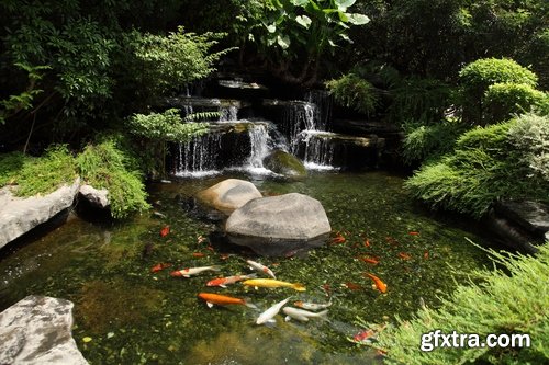 Collection of landscape design garden pond decoration 25 HQ Jpeg