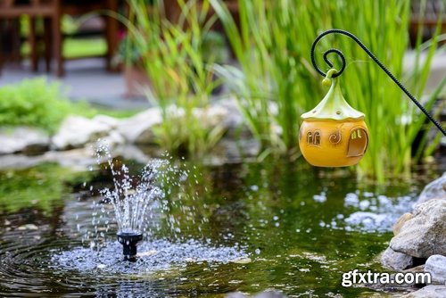 Collection of landscape design garden pond decoration 25 HQ Jpeg