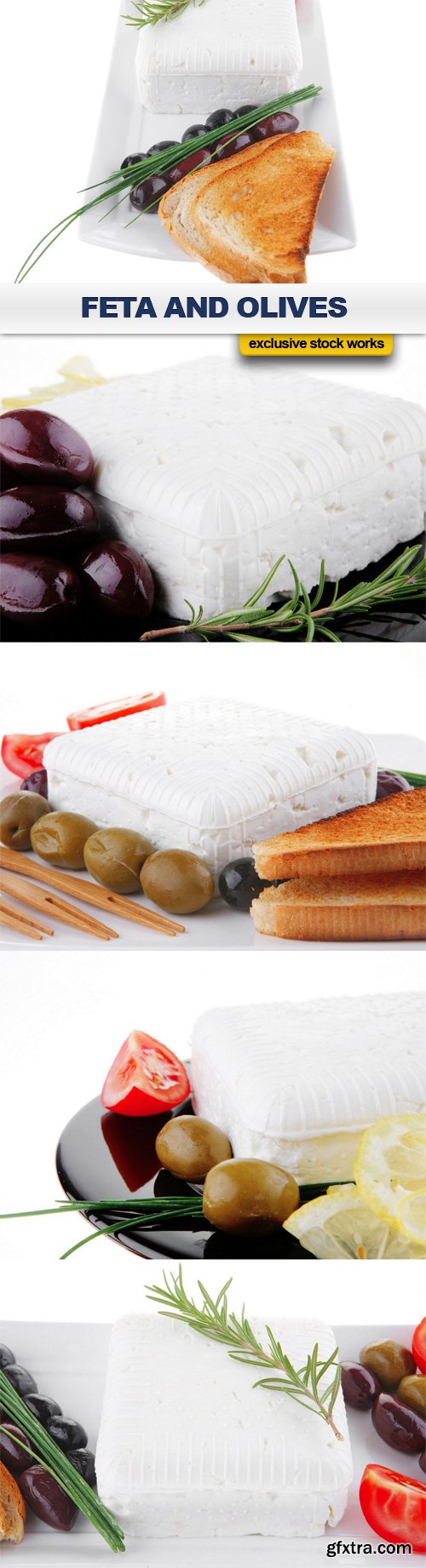 Feta and Olives - 5 UHQ JPEG