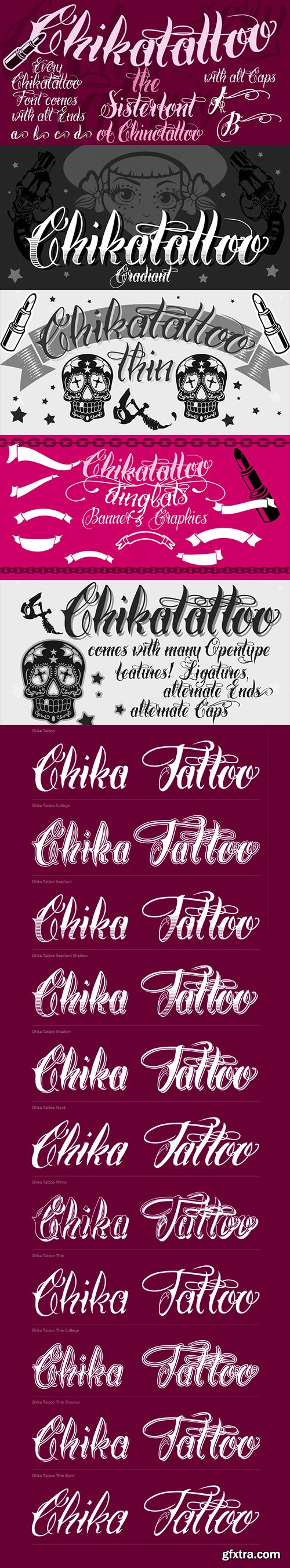 Chika Tattoo - Best for all Tattooartists 12xOTF $59 NEW!