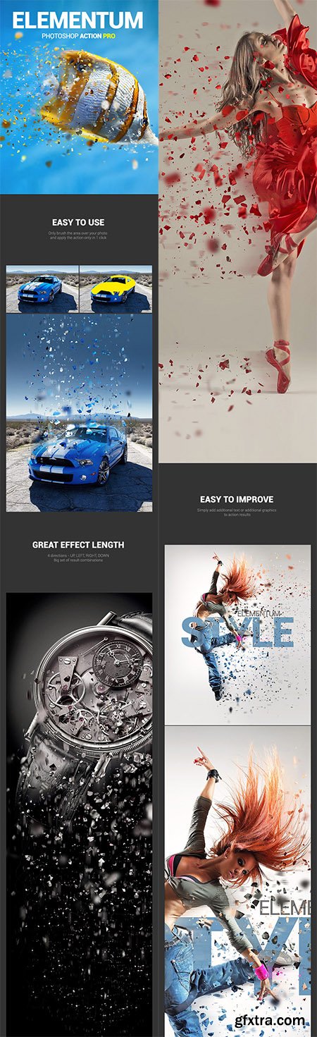 GraphicRiver - Elementum PS Action 11914126