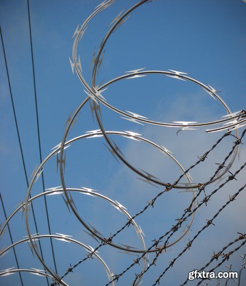 Barbed Wire - 5 UHQ JPEG